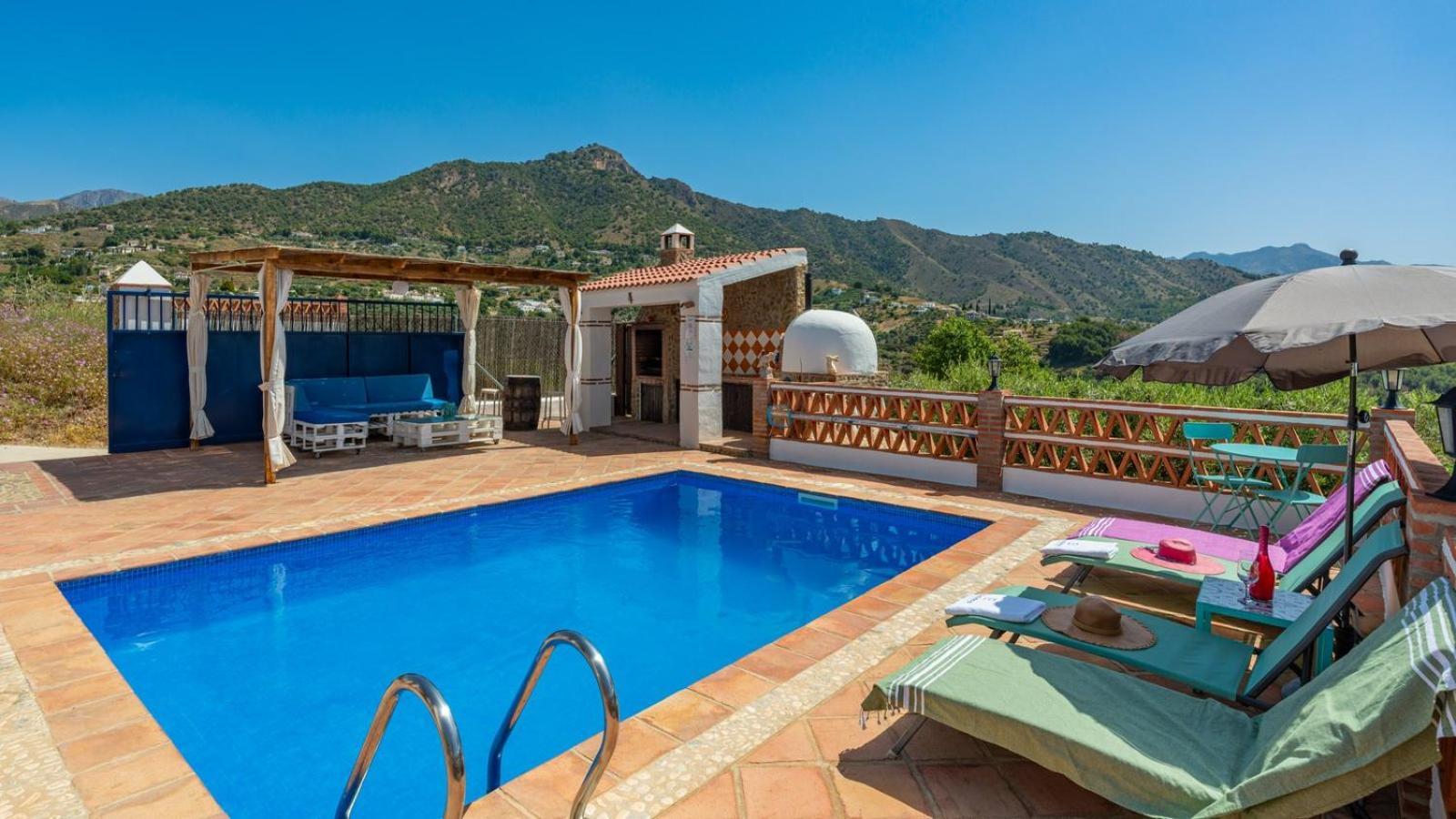 Cortijo El Mirador Frigiliana By Ruralidays Villa Exterior photo